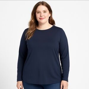 Spyder Black Moisture Wicking Outdoor Long Sleeve Tee Sz Lg